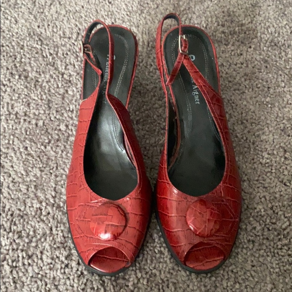 Etienne Aigner slingback shoes